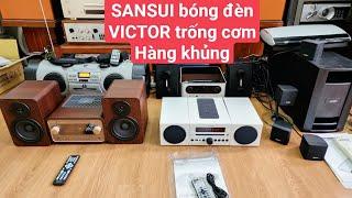 Hàng đấu giá vip, SANSUI bóng đèn  YAMAHA 142, Bose lifestyle 18 iii, VICTOR trống cơm Lh,0967874679