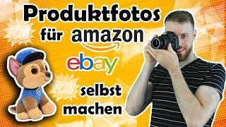 Produktfotos für Amazon & eBay einfach selber machen