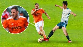 47 Years Old Francesco Totti Is Incredible | World Legends Vs Hongkong 