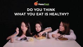 HappyNutrition - Do you think what you eat is healthy?