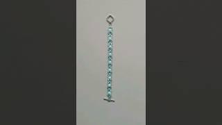 Elegant bracelet tutorial in 1 minute. Diy bracelet. #short