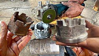 First time we made nuts from scrap iron | How do you like our work? | amazing work