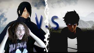 Sung Jin-Woo vs Sasuke insane 3D animation REACTION!?!