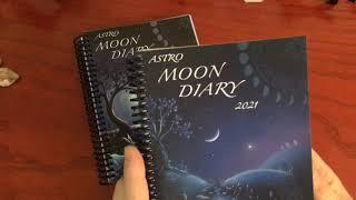 Astro Moon Dairy Review (2021) - My Favorite Moon Journal/Planner