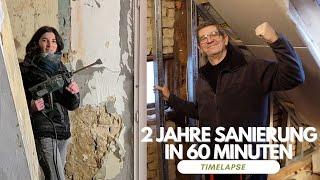 Timelapse: Haus sanieren in Eigenleistung | Vom Lost Place zu gemütlichem Zuhause