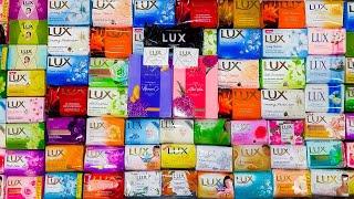 Opening 100 Lux Soaps  Multiples: ASMR Unboxing Unpacking Opening  Relax Sleep Study White Noise