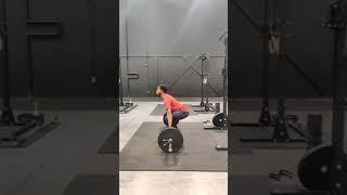 Clean and Jerk progression #shorts #weightlifting #fitness