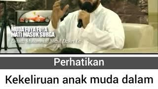 Kekeliruan anak muda dalam memahami KEBAHAGIAAN - Ustadz Muhammad Nuzul Dzikri