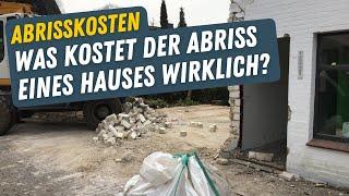 Wie viel kostet ein Abriss? #hausbau