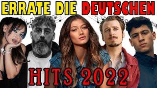 Errate Die Deutschen Hits | Deutsche Songs die jeder kennen muss | Musik Quiz 2022 | Chart Hits