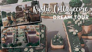 AMAZING Rustic Cottagecore - Animal Crossing: New Horizons Island Tour 5 Star