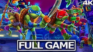 TMNT: MUTANTS UNLEASHED Full Gameplay Walkthrough / No Commentary【FULL GAME】4K 60FPS Ultra HD