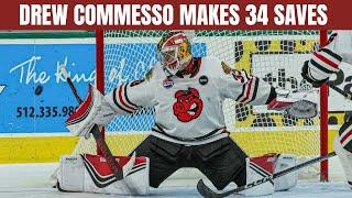 DREW COMMESSO MAKES 34 SAVES IN WIN OVER SAN JOSE | HIGHLIGHTS