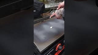 Seasoning a new Blackstone Griddle