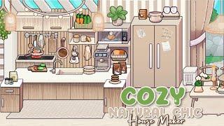 AVATAR WORLD COZY FREE NATURAL CHIC AESTHETIC house maker🪴|HOUSE DESIGN IDEAS| PAZU GAME