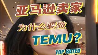 作为亚马逊卖家，我为什么要做temu？ 跨境电商 亚马逊跨境电商 temu shopee 拼多多运营