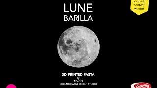 LUNE BARILLA - 3d printed pasta presented at Expo 2015