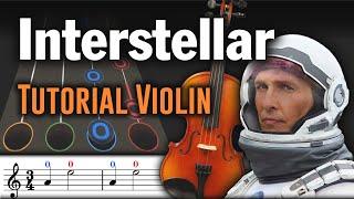 Interstellar | Tutorial Violin | Play Along 