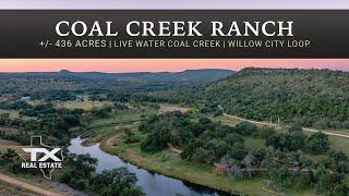 +/- 436 Acre Live Water Hill Country Ranch for Sale near Fredericksburg, TX