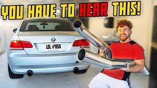 I Made the Worlds Best Sounding BMW. VRSF Exhaust Install!!