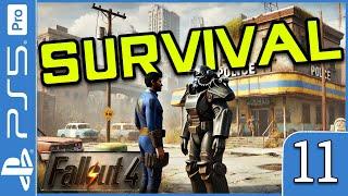 FALLOUT 4 (PS5 Pro) - Survival Mode PART 11: The Prydwen (4K 60FPS)