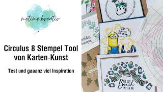 Circulus 8 Stempel Tool | Karten-Kunst | Test und ganz viel Inspiration | Kränze stempeln