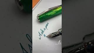 Filling the Visconti Opera Demo Carousel power filler fountain pen