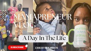 ENTREPRENEUR DAY IN THE LIFE:  - MOMPRENEUR, Shopping, family time,  dropping off inventory