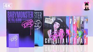 Unboxing Babymonster - Drip 1st Full Album, Photobook & Yg Tag