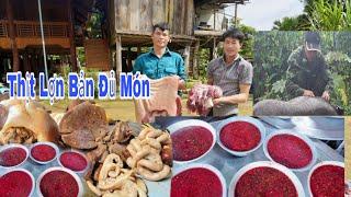 THỊT LỢN BẢN ĐỦ MÓN THƠM NGON BÉO NGẬY/ẨM THỰC TÂY BẮC