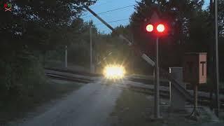 Železniški prehod Cerknica #1 (SLO) - 3.8.2024 / Železniční přejezd / Slovenian railroad crossing