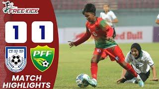 Bangladesh 1-1 Pakistan | Match Highlights | Womens SAFF 2024