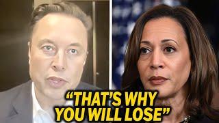 Elon Musk Reveals the Worst Truth about Kamala Harris & Claims He Wants a World peace