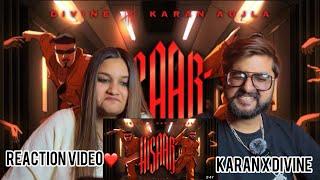 Reaction on HISAAB - DIVINE, KARAN AUJLA |Official Music Video