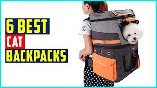 Top 6: Best Cat Backpacks for 2022-Cat Carrier Backpack for Small Dogs and Cats-Pet Backpack Review