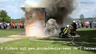 Flashover bei Löschübung