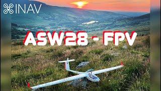 ASW28 Glider - Update Walkthrough + FPV Sunset Flight