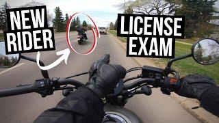 Motorcycle Road Test Training with New Rider! (Alberta Class 6 License)