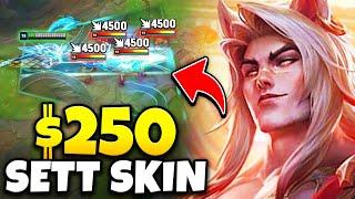 RIOT JUST RELEASED A NEW $250 SETT SKIN... AND IT'S NOT WORTH IT! (RADIANT SERPENT SETT)