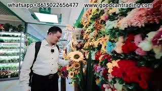 Yiwu Trade City fake flowers agent procurement-Goodcan