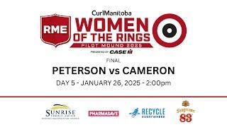 PETERSON vs CAMERON (FINAL) - RME Women of the Rings Presented by Case IH (Day 5)