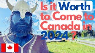 Is it WORTH to Come to CANADA in 2024 - Jobs, Fees, International Student Struggle - Ashu Raina