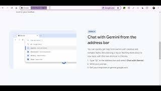 AI Tip! How to Open Gemini Directly from Google's Address Bar!