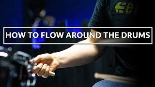 How to Flow Around the Drums - THE 3 BEST EXERCISES