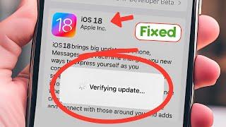 iOS 18 verifying update | iOS 18 Unable to Verify | How to Fix Verifying update Stuck iOS 18