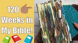 120 Weeks of Bible Journaling - Let's Flip Through Over 2 Years of Weekly Bible Journaling Entries