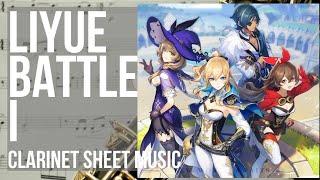 Clarinet Sheet Music: How to play Liyue Battle I (Genshin Impact) by Yu Peng Chen