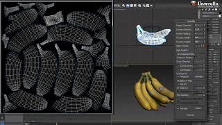 Простое создание UV развёртки, плагин Unvrella для 3ds max 2013 (внимание! ссылки в описании!)