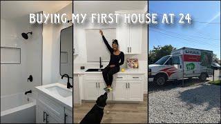 I BOUGHT A HOUSE!!! | empty house tour + packing & moving into my new home 