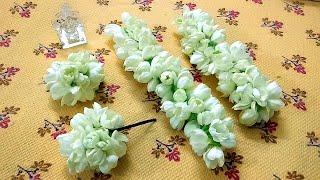 How To String Jasmine Flower Garland 3 Easy Methods